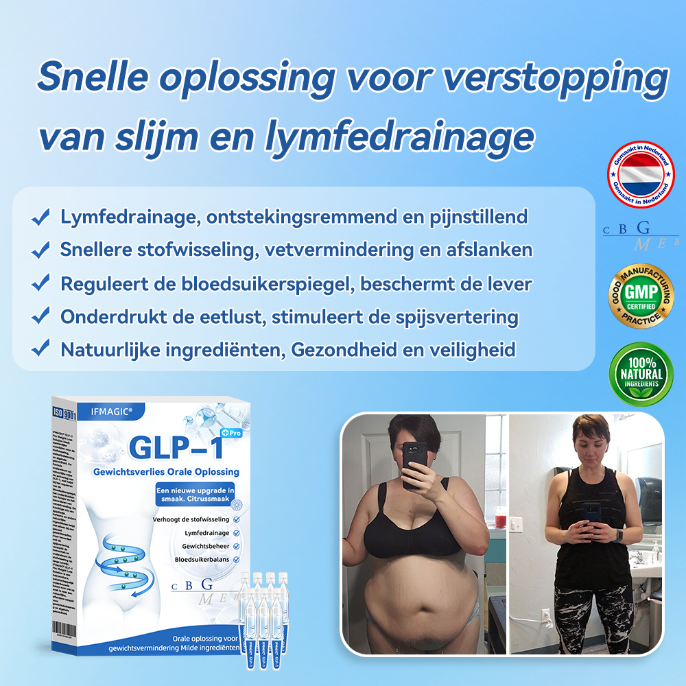 𝐈𝐅𝐌𝐀𝐆𝐈𝐂® 𝐆𝐋𝐏-𝟏 𝐏𝐫𝐨 𝐆𝐞𝐰𝐢𝐜𝐡𝐭𝐬𝐯𝐞𝐫𝐥𝐢𝐞𝐬 𝐎𝐫𝐚𝐥𝐞 𝐎𝐩𝐥𝐨𝐬𝐬𝐢𝐧𝐠🌼💖Eén dosis per dag - zie resultaten in 7 dagen⏱️Geschikt voor obesitas, hart- en vaatziekten, diabetes, slaapapneu, hoog cholesterol en bloedlipiden, gewrichtsproblemen en diverse andere aandoeningen💧