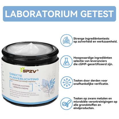 ✅𝐀𝐦𝐬𝐭𝐞𝐫𝐝𝐚𝐦 𝐔𝐌𝐂 𝐅𝐮𝐧𝐜𝐭𝐢𝐨𝐧𝐚𝐫𝐢𝐬: 𝐒𝐏𝐙𝐕® 𝐌𝐚𝐠𝐧𝐞𝐬𝐢𝐮𝐦 𝐩𝐢𝐣𝐧 𝐯𝐞𝐫𝐥𝐢𝐜𝐡𝐭𝐞𝐧𝐝𝐞 𝐡𝐞𝐥𝐞𝐧𝐝𝐞 𝐜𝐫è𝐦𝐞 (Behandeling van artritis, neuropathie, reumatische aandoeningen, spierspasmen, spiertrekkingen en sportblessures)🌼💖