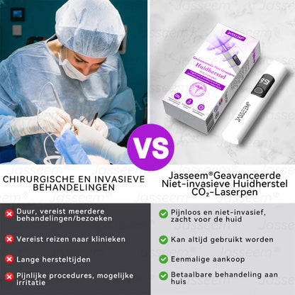 𝐉𝐚𝐬𝐬𝐞𝐞𝐦®𝐆𝐞𝐚𝐯𝐚𝐧𝐜𝐞𝐞𝐫𝐝𝐞 𝐍𝐢𝐞𝐭-𝐢𝐧𝐯𝐚𝐬𝐢𝐞𝐯𝐞 𝐇𝐮𝐢𝐝𝐡𝐞𝐫𝐬𝐭𝐞𝐥 𝐂𝐎₂-𝐋𝐚𝐬𝐞𝐫𝐩𝐞𝐧(Verwijdert op milde wijze wratten, moedervlekken, ouderdomsvlekken en huidflapjes – zonder pijn en zonder gedoe!)🌼💖
