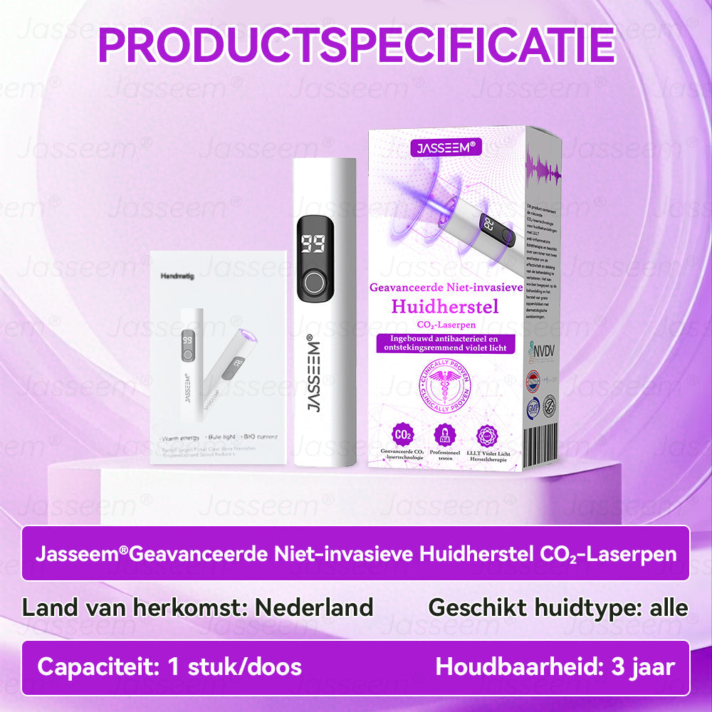 𝐉𝐚𝐬𝐬𝐞𝐞𝐦®𝐆𝐞𝐚𝐯𝐚𝐧𝐜𝐞𝐞𝐫𝐝𝐞 𝐍𝐢𝐞𝐭-𝐢𝐧𝐯𝐚𝐬𝐢𝐞𝐯𝐞 𝐇𝐮𝐢𝐝𝐡𝐞𝐫𝐬𝐭𝐞𝐥 𝐂𝐎₂-𝐋𝐚𝐬𝐞𝐫𝐩𝐞𝐧(Verwijdert op milde wijze wratten, moedervlekken, ouderdomsvlekken en huidflapjes – zonder pijn en zonder gedoe!)🌼💖