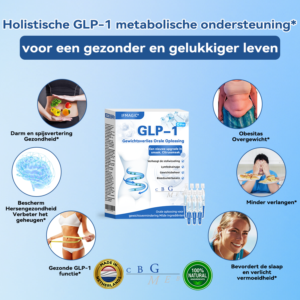 𝐈𝐅𝐌𝐀𝐆𝐈𝐂® 𝐆𝐋𝐏-𝟏 𝐏𝐫𝐨 𝐆𝐞𝐰𝐢𝐜𝐡𝐭𝐬𝐯𝐞𝐫𝐥𝐢𝐞𝐬 𝐎𝐫𝐚𝐥𝐞 𝐎𝐩𝐥𝐨𝐬𝐬𝐢𝐧𝐠🌼💖Eén dosis per dag - zie resultaten in 7 dagen⏱️Geschikt voor obesitas, hart- en vaatziekten, diabetes, slaapapneu, hoog cholesterol en bloedlipiden, gewrichtsproblemen en diverse andere aandoeningen💧